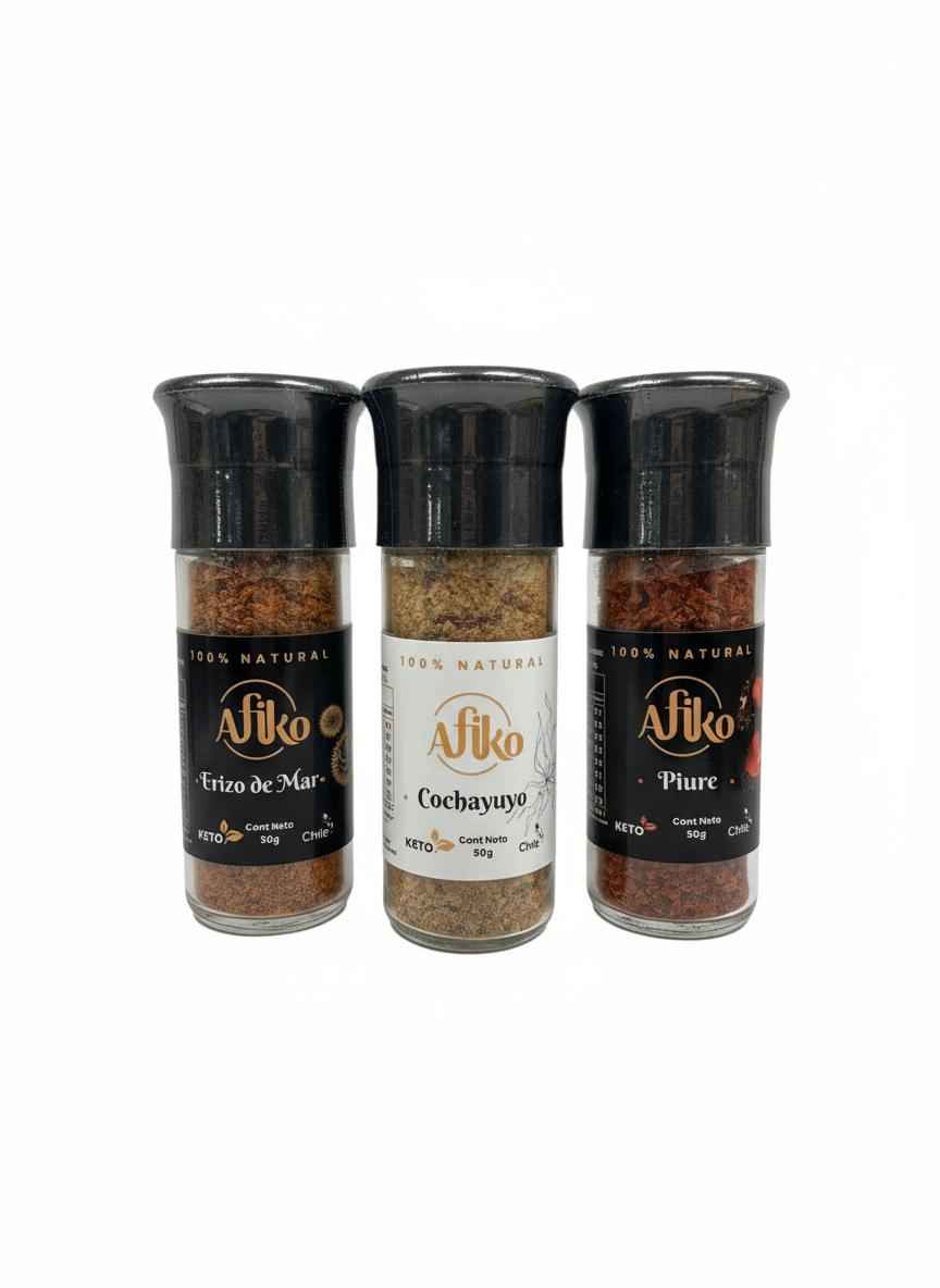 TRILOGIA Erizo 50g Piure 50g Cochayuyo30g