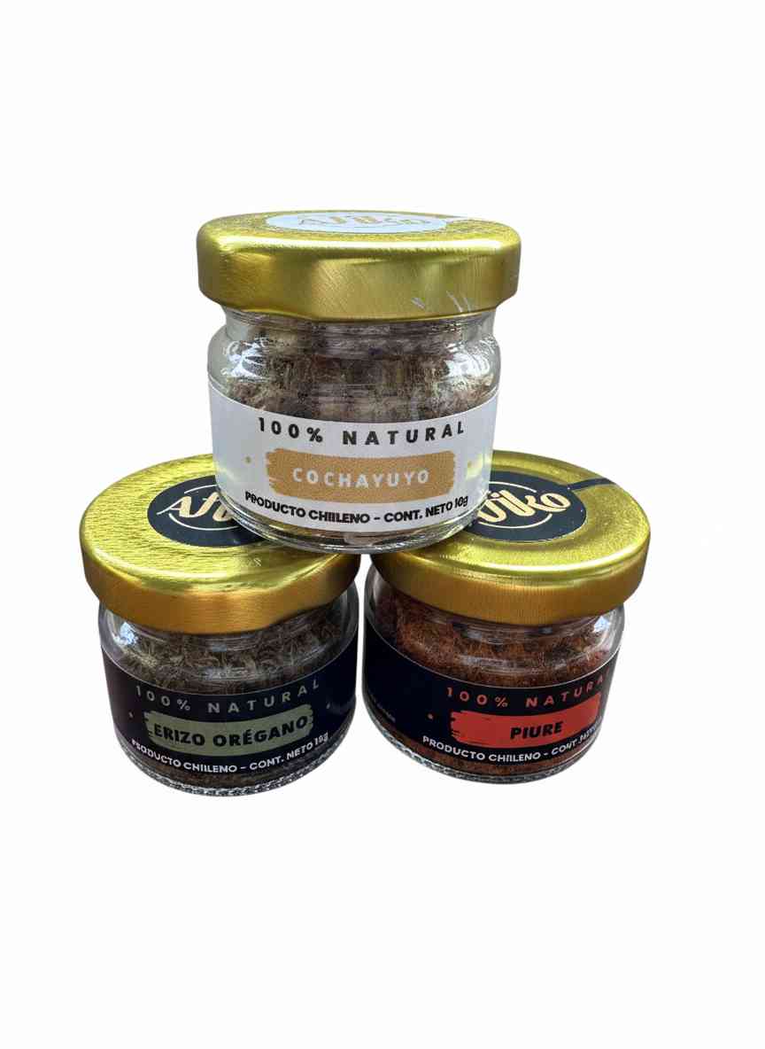 TRILOGIA MINI Erizo 15g Piure 15g Cochayuyo 10g - Imagen 6